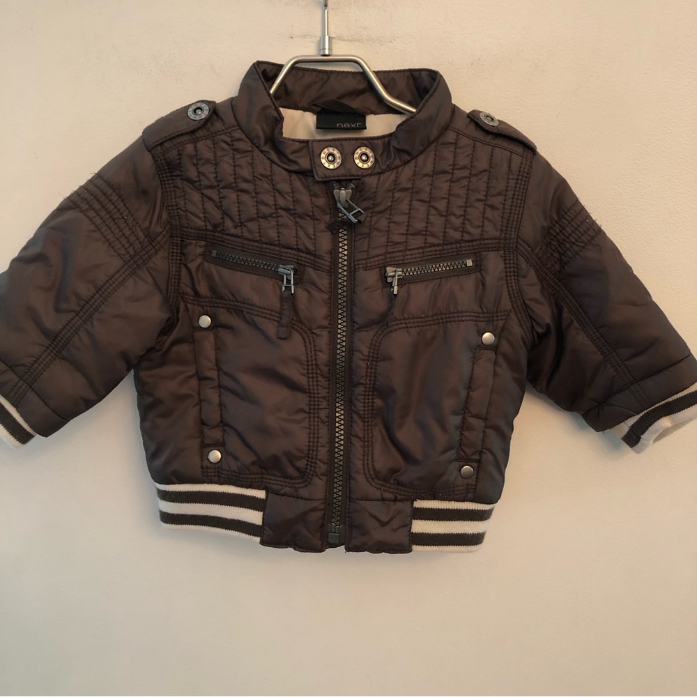 NEXT Moto Style Nylon Jacket 3-6M